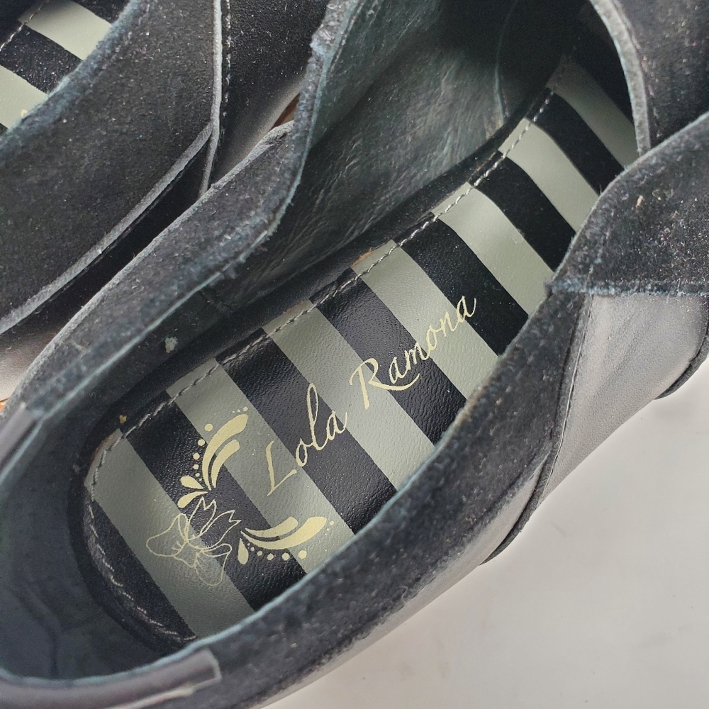 Lola ramona black lace up shoes - Picture 3 of 9